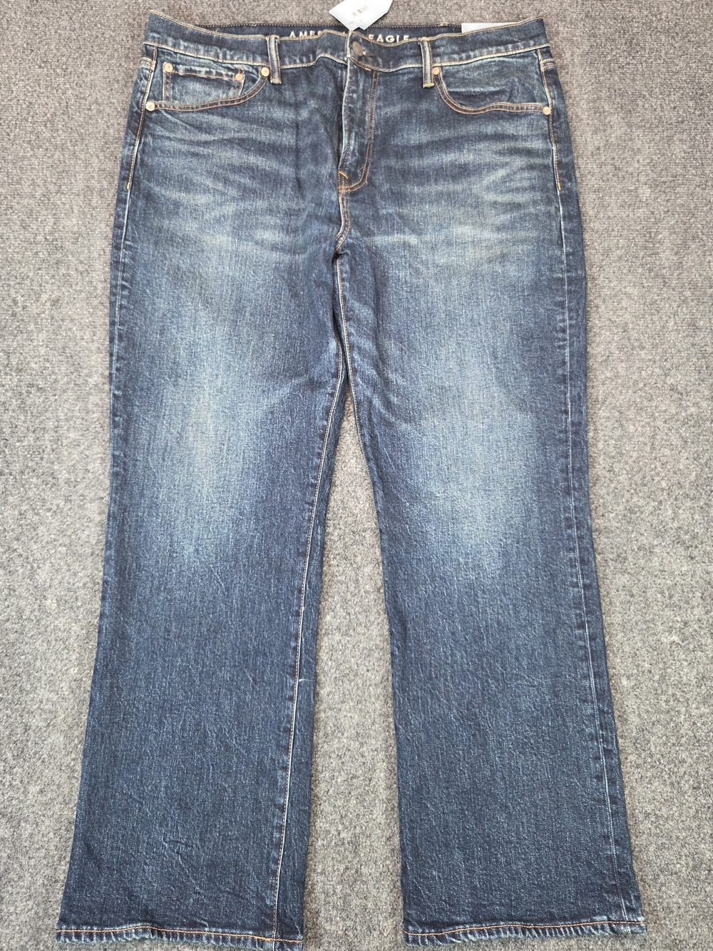 NEW American Eagle Bootcut Jeans Mens 38x30 Blue Easyflex